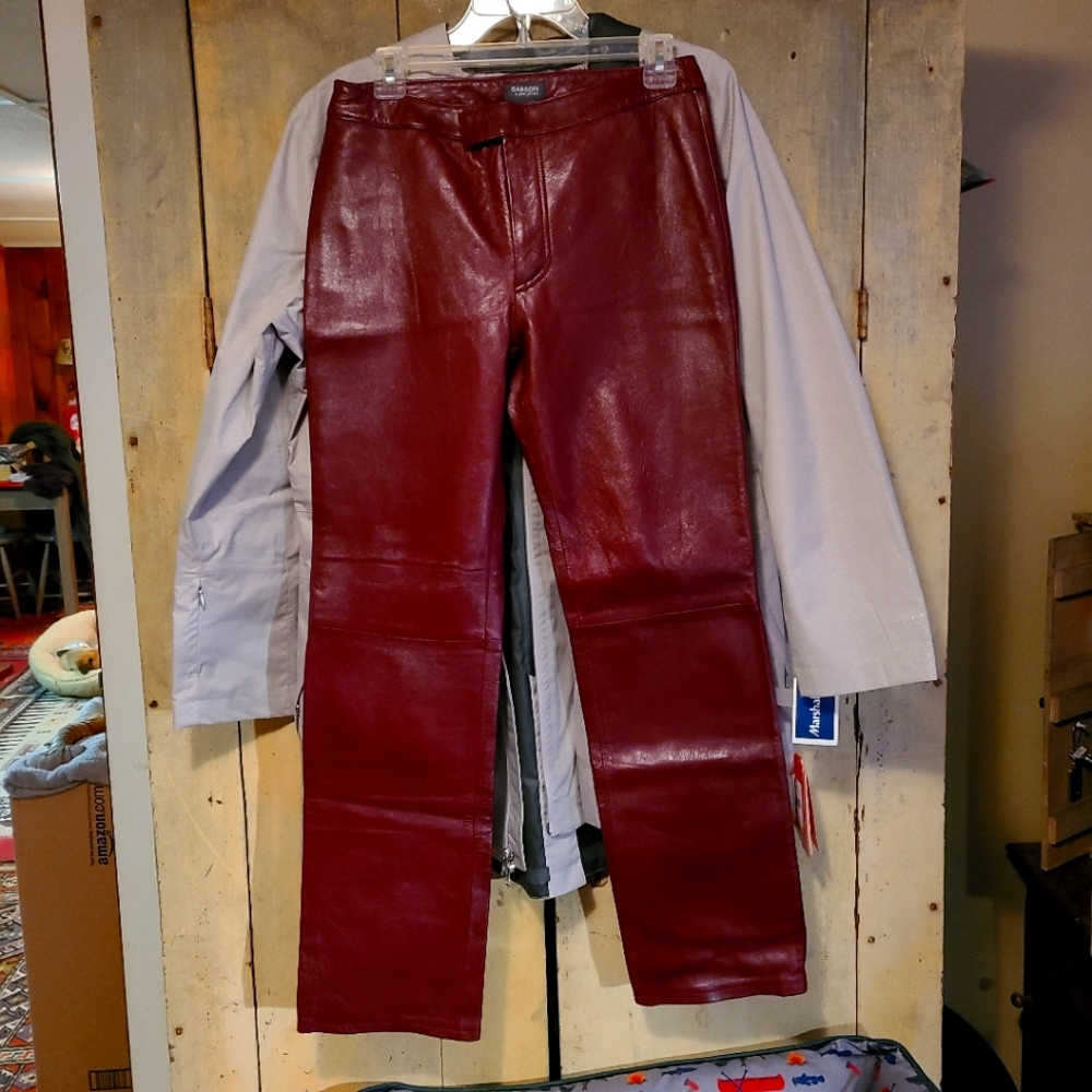 Leather pants